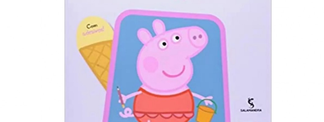 Livro Bricando com a Peppa