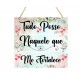 Placa decorativa tudo posso naquele que me fortalece cod 07