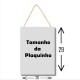 Placa decorativa sabor da vida depende de quem tempera cod 011